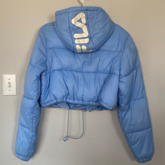 FILA UO Exclusive Nariko Cropped Puffer Jacket - Picture 6 of 13